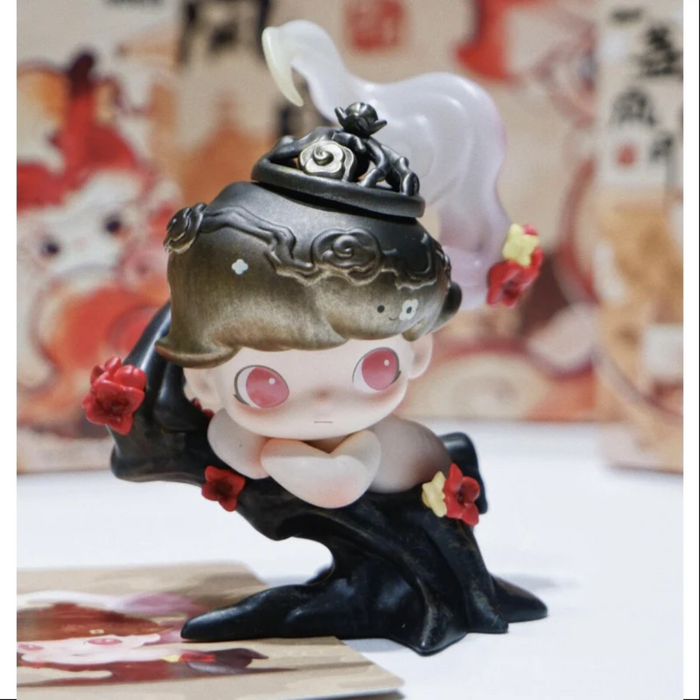 Dimoo Stories In The Cup Series Blind Box Mystery Surprise Box Cute Doll Ornament Toy Gift