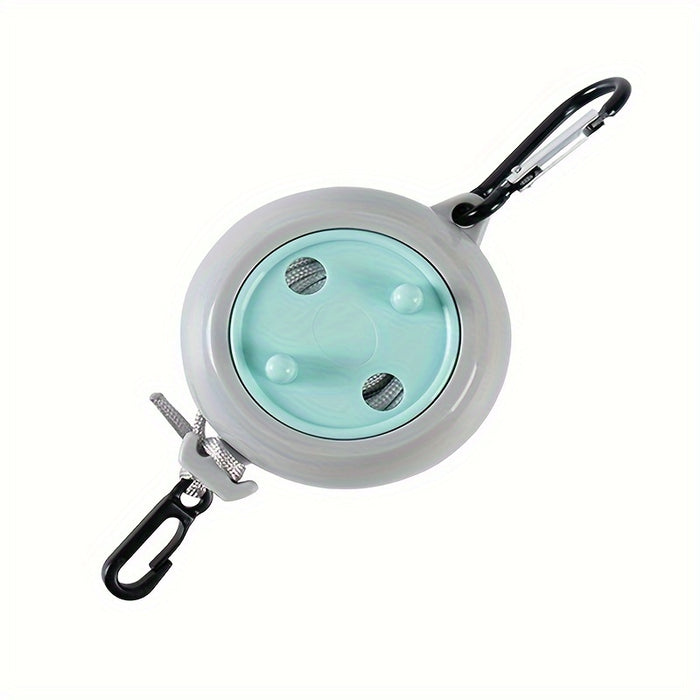 26ft Adjustable Portable Clothesline, Camping Laundry Drying Rope for Outdoor Travel, Fishing, Hiking