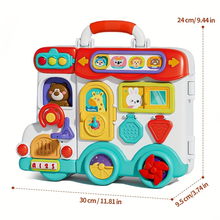 54 In 1 Busy Board Montessori Toys For Toddler 1-3, Learning Toddler Toys For 1+ Year Old, Educational Fine Motor Baby Toys For 12 18 Months, Birthday Gift For 1 2 3 Years Old Boys Girls