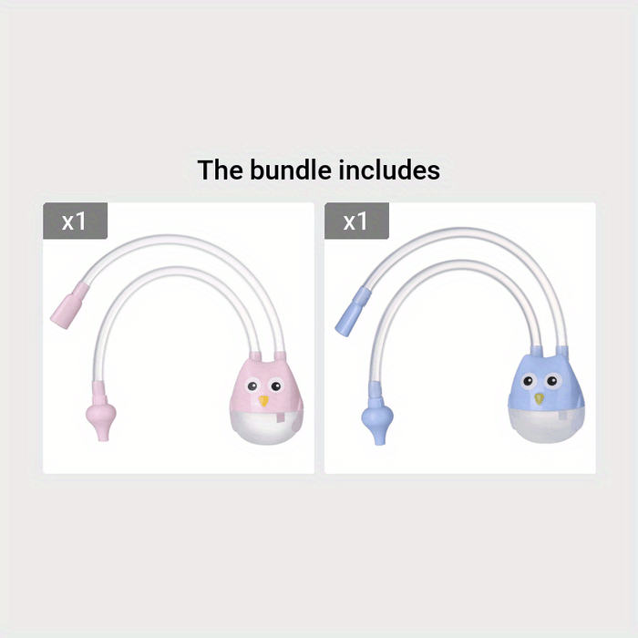 New Cartoon Children's Nasal Aspirator, Children's Nasal Mucus Cleaning Tool, Newborn Nasal Cleaning Nasal Aspirator. Christmas, Halloween and Thanksgiving Gifts