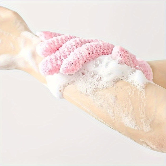 Revitalizing Body Scrubber Gloves - Deep Exfoliating & Massage Experience for Silky Smooth Skin, Removes Dead Skin Cells & Dryness, Gentle yet Effective Body Care