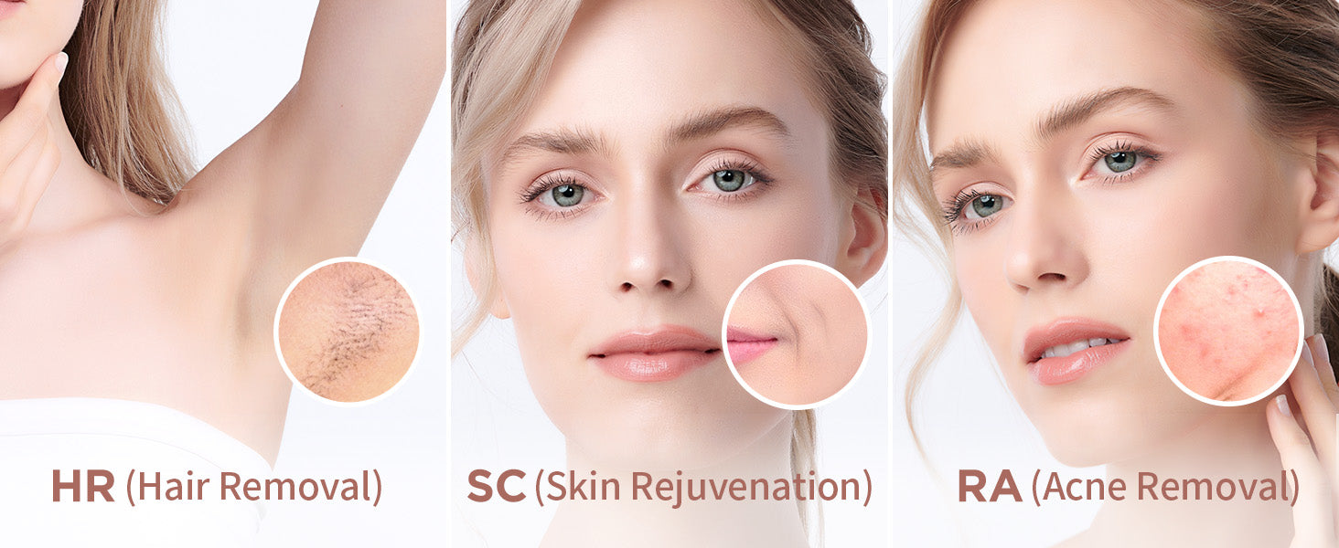 999900 Flashes IPL Hair Removal LCD Display Facial Body Arms Bikinis Photoepilator Home Use For Women Men Hair Removal Machine