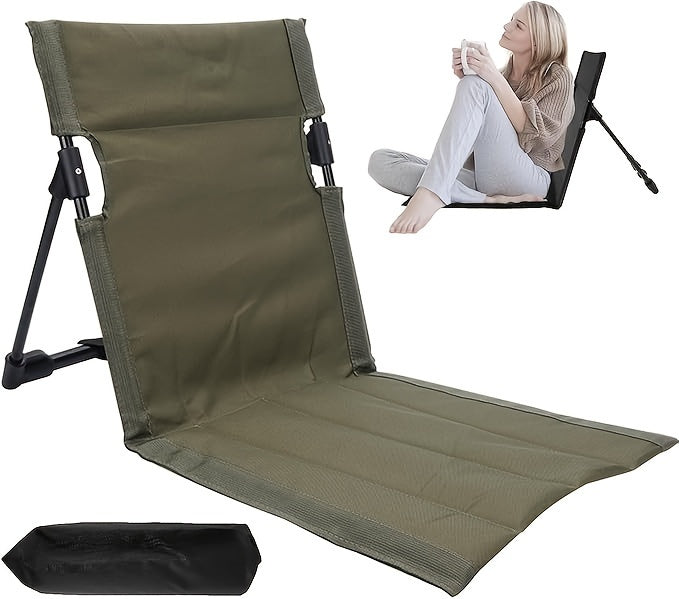 Ultra-Light Folding Chair For Camping, Beach, And Road Trips - Durable Aluminum Alloy, Portable And Comfortable Christmas Gift