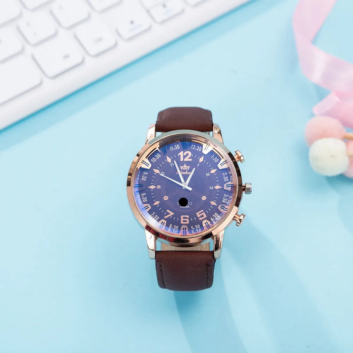 6Pcs/Set Fashion Mens Watches Set Gift Box Best Gifts Luxury for Men
