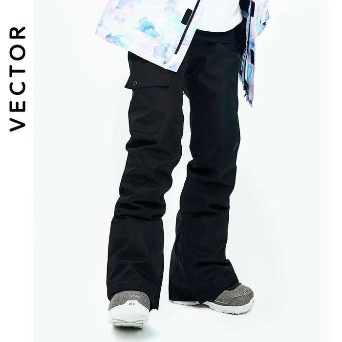 VECTOR Winter Ski Pants Women Waterproof Warm Snow Trousers