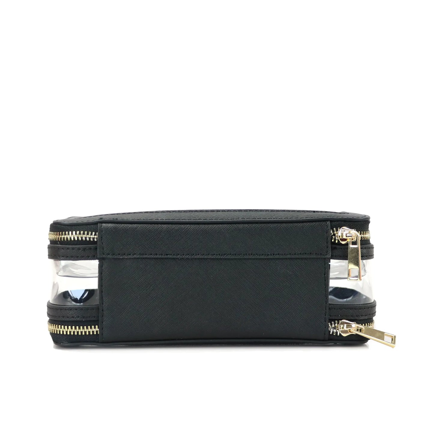 Custom Letters Saffiano Leather Cosmetic Bag Portable Capacity