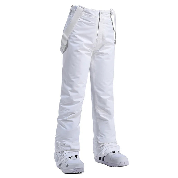 Unisex Winter Thick Warm Skiing Pants Waterproof Trousers