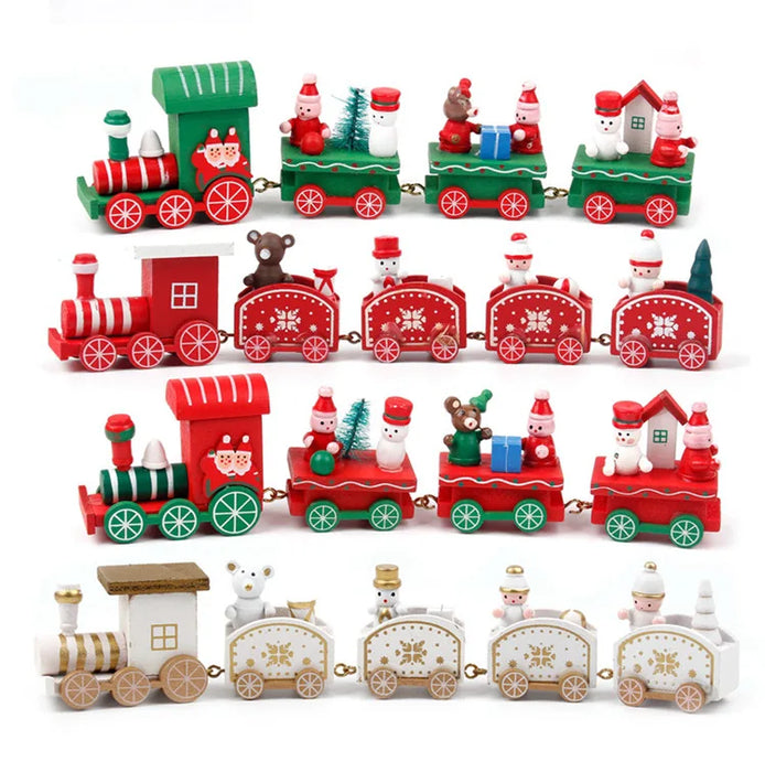 Wooden/Plastic Train Christmas Ornament Merry Christmas Decoration