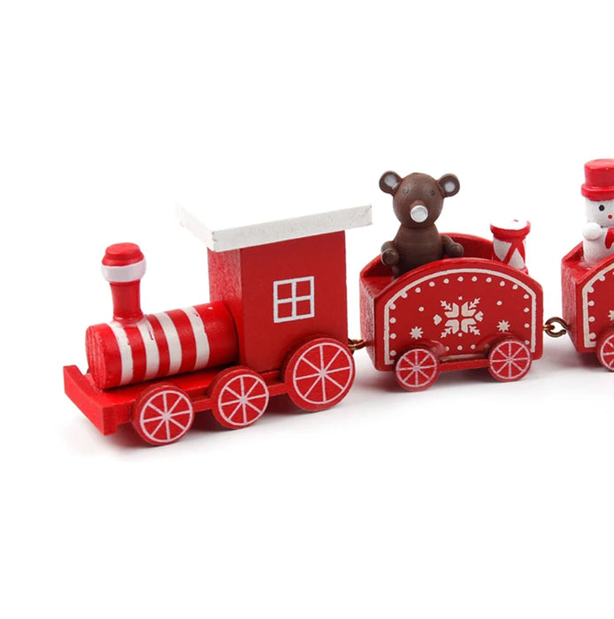Wooden/Plastic Train Christmas Ornament Merry Christmas Decoration