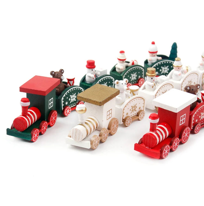 Wooden/Plastic Train Christmas Ornament Merry Christmas Decoration