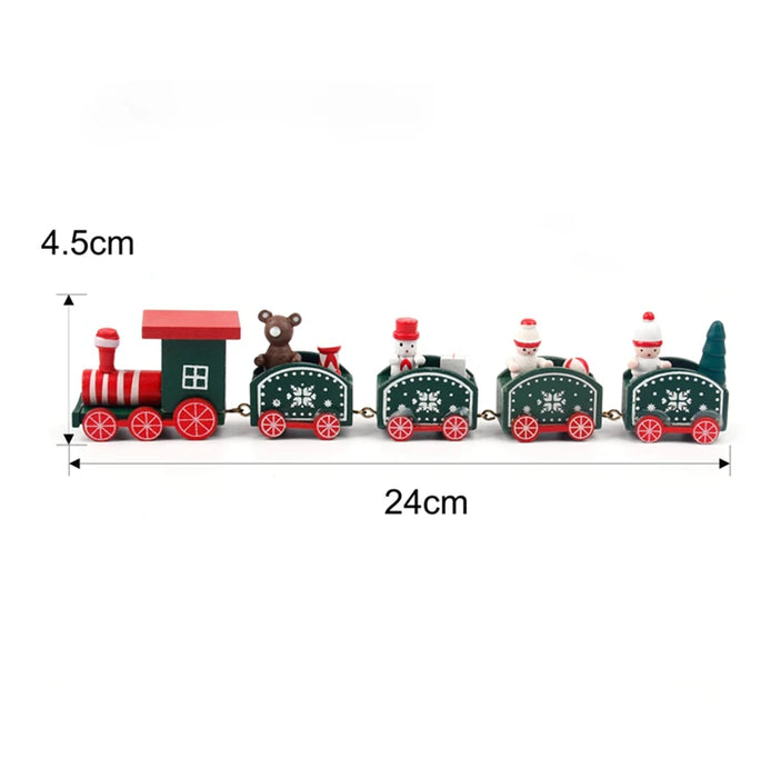 Wooden/Plastic Train Christmas Ornament Merry Christmas Decoration