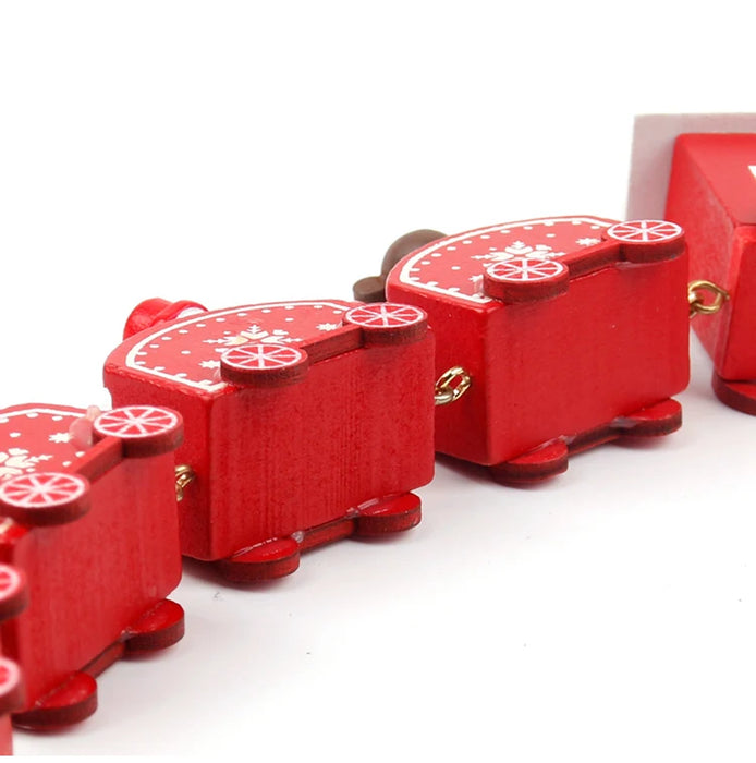 Wooden/Plastic Train Christmas Ornament Merry Christmas Decoration