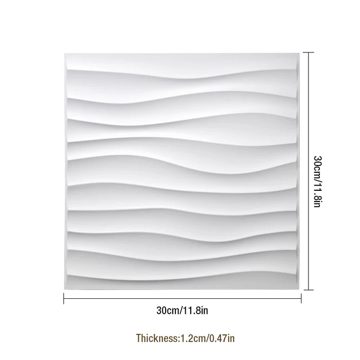 30x30cm 3D three-dimensional wall sticker decorative living room wallpaper