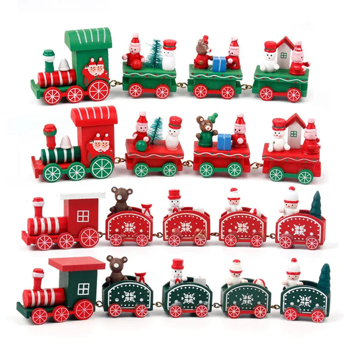 Wooden/Plastic Train Christmas Ornament Merry Christmas Decoration
