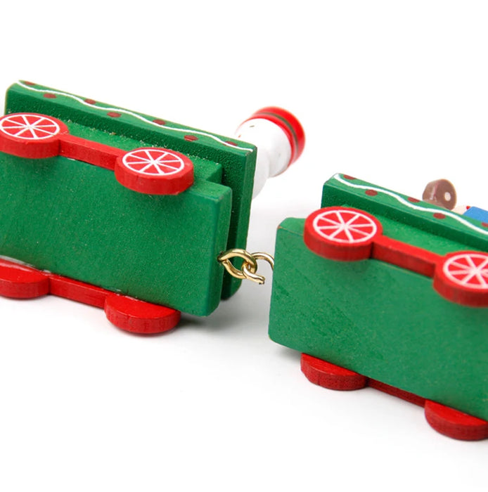 Wooden/Plastic Train Christmas Ornament Merry Christmas Decoration