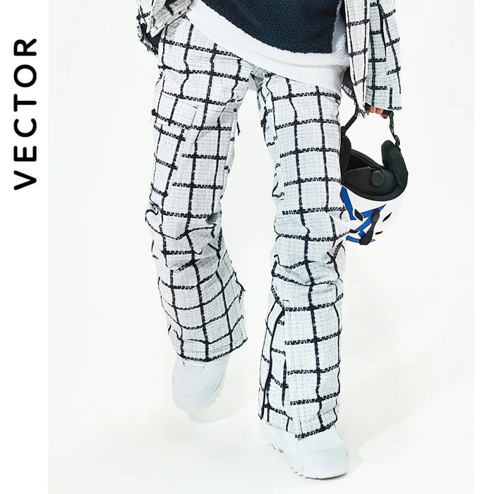 VECTOR Winter Ski Pants Women Waterproof Warm Snow Trousers