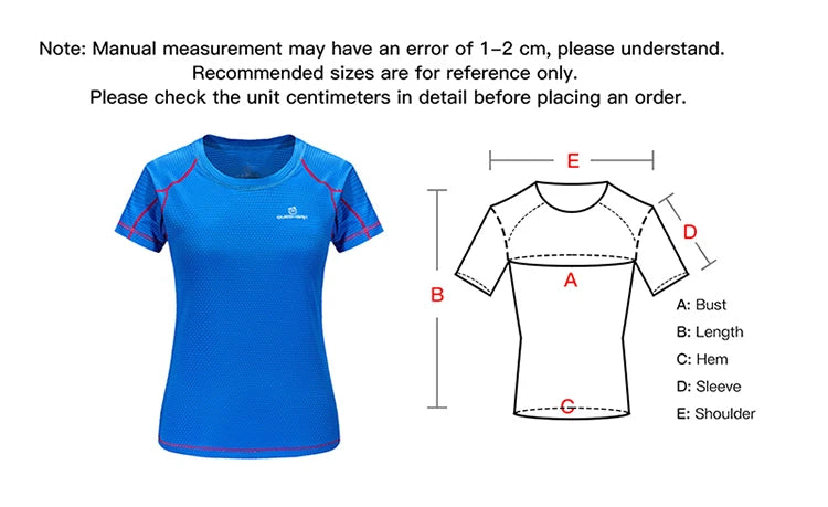 QUESHARK Women Quick Dry Short Sleeve Sports Running T Shirt Breathable Slim Tops Yoga T-shirts Tees Fitness Gym Workout Shirts