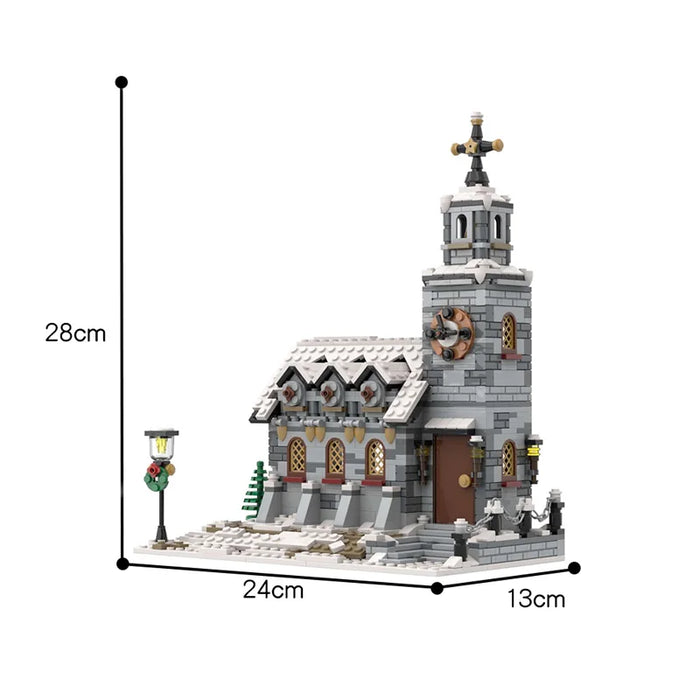 Christmas Winter Village Cafe Building Toy