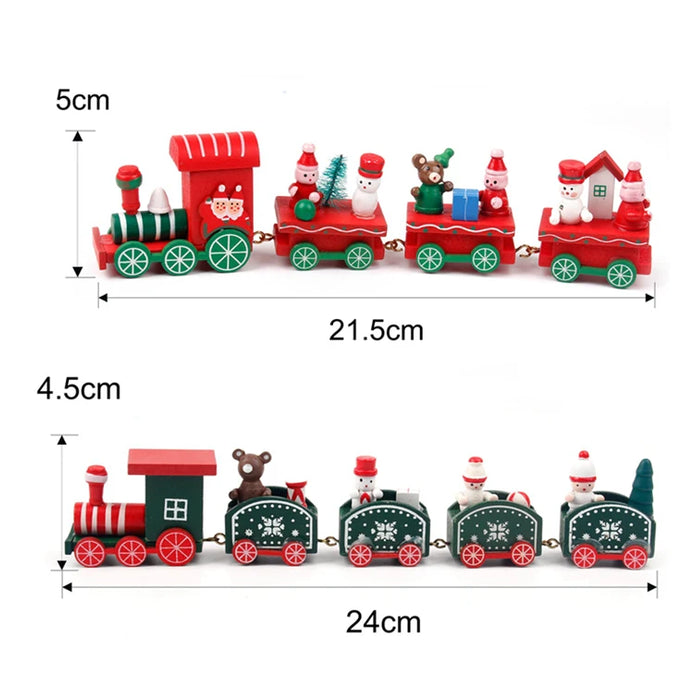 Wooden/Plastic Train Christmas Ornament Merry Christmas Decoration