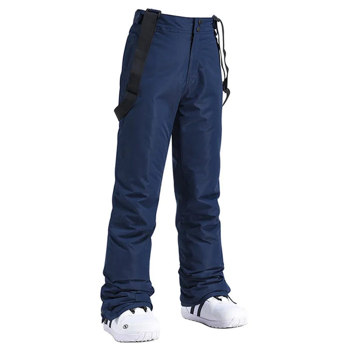 Unisex Winter Thick Warm Skiing Pants Waterproof Trousers