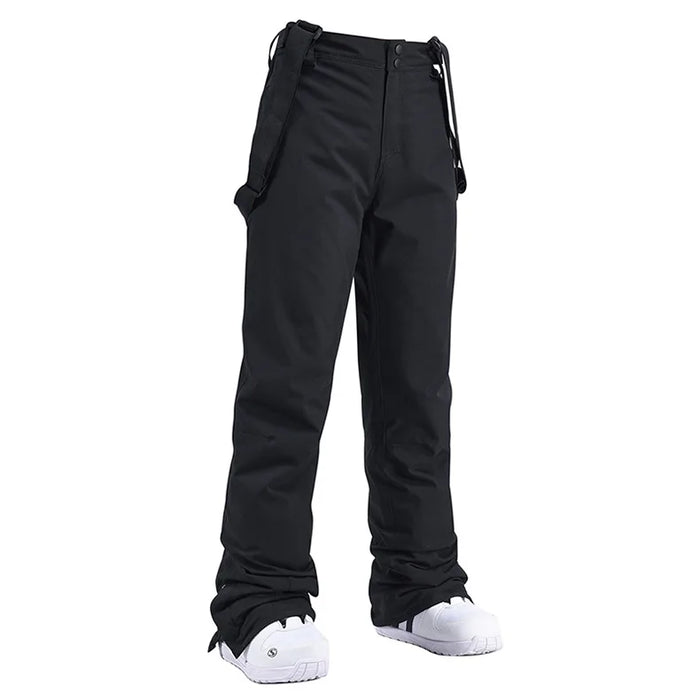 Unisex Winter Thick Warm Skiing Pants Waterproof Trousers