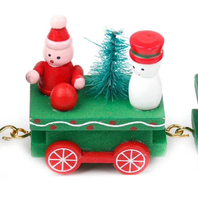 Wooden/Plastic Train Christmas Ornament Merry Christmas Decoration
