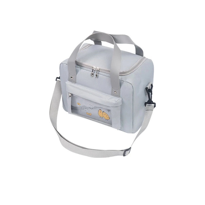 Portable Large-Capacity Insulated Oxford Cloth Lunch Bag