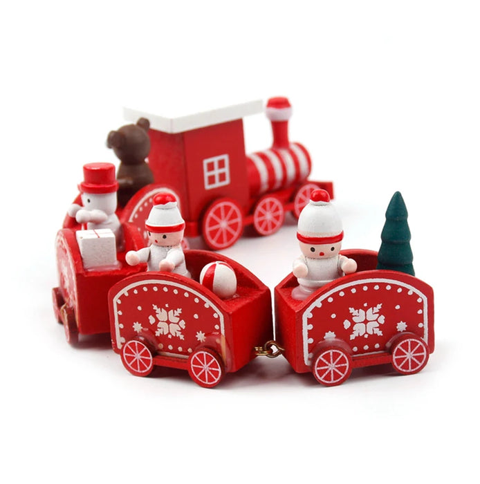 Wooden/Plastic Train Christmas Ornament Merry Christmas Decoration