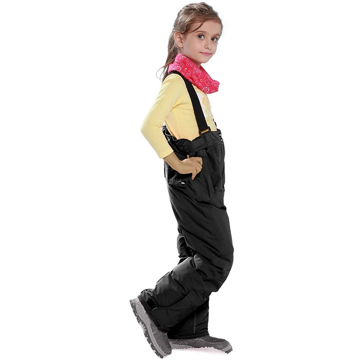 Girls Winter Ski Pants Overall Pants and Tracksuits for Children