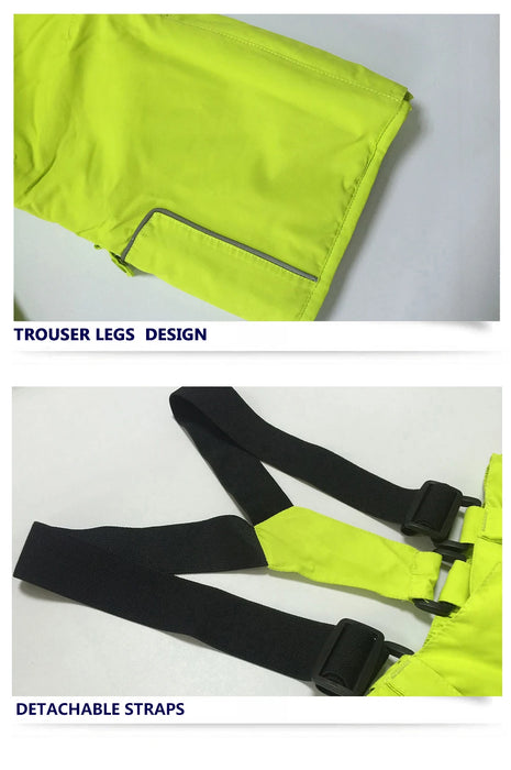 Girls Winter Ski Pants Overall Pants and Tracksuits for Children