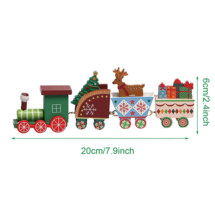 Wooden/Plastic Train Christmas Ornament Merry Christmas Decoration