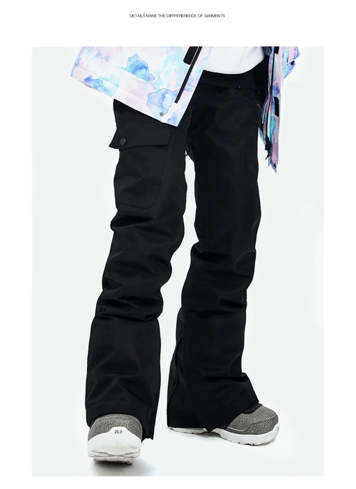 VECTOR Winter Ski Pants Women Waterproof Warm Snow Trousers