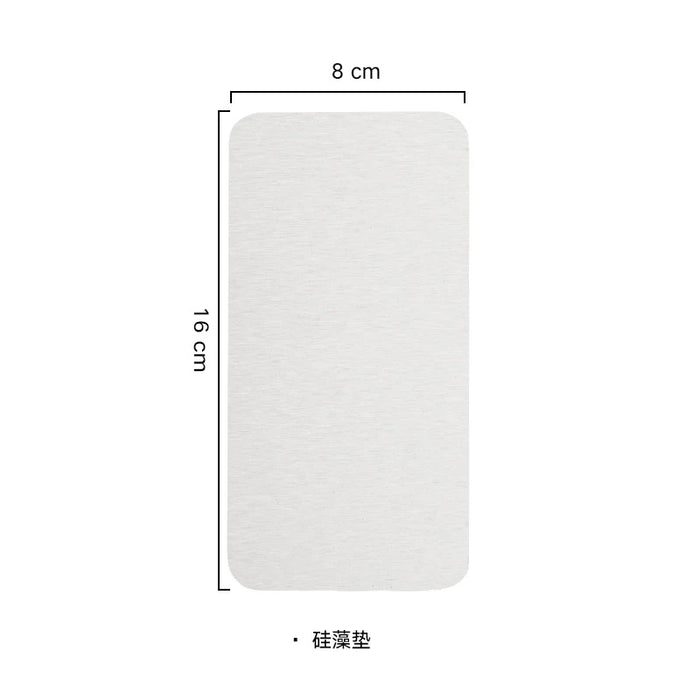 Absorbent Diatomite Coaster Quick-dry Soap Holder Nordic INS Bathroom Shelf Non-slip Water Cup Pad MildewProof Table Coaster