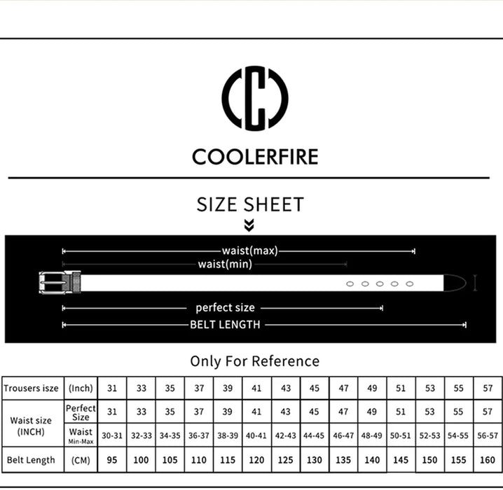 Men Reversible Casual High Quality Belt Man Genuine Leather Belt Male Strap Luxury Trouser Jeans Dress Belt For Men