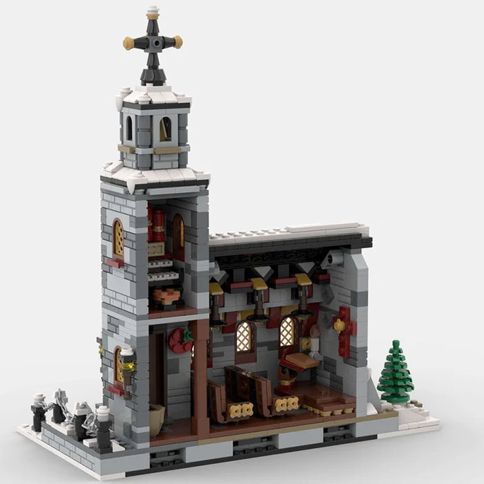 Christmas Winter Village Cafe Building Toy