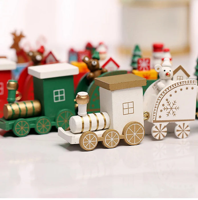 Wooden/Plastic Train Christmas Ornament Merry Christmas Decoration