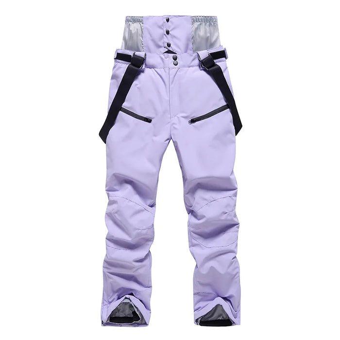 Thicken Ski Pants Women Waterproof Winter Snow Pants