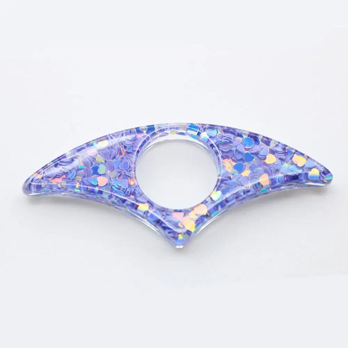 Creative Efficient Thumb Bookmark Dreamy Purple Kawaii Thumb Book Support Personalized Reading Book Page Holder Student