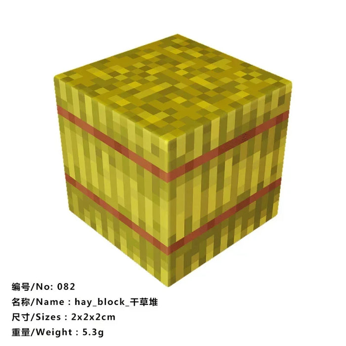 76 style my world Minecraftinglys mini-assembly diagram magnetic building blocks splicing mine magnet model building blocks toys