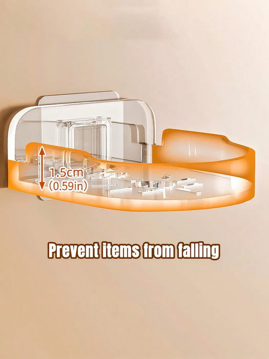 Universal Non-Drilling Wall Mount for CCTV Camera - Durable and Space-Saving Storage Holder
