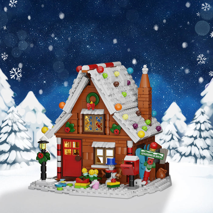 Christmas Winter Village Cafe Building Toy