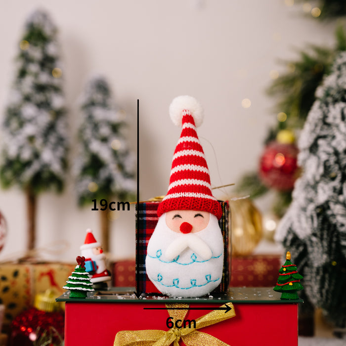 Christmas Santa Snowman Deer Doll Decoration