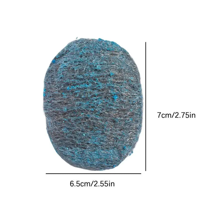 10 Pcs Wool soap mat Reusable Steel Scrubber Wool Scouring Pad