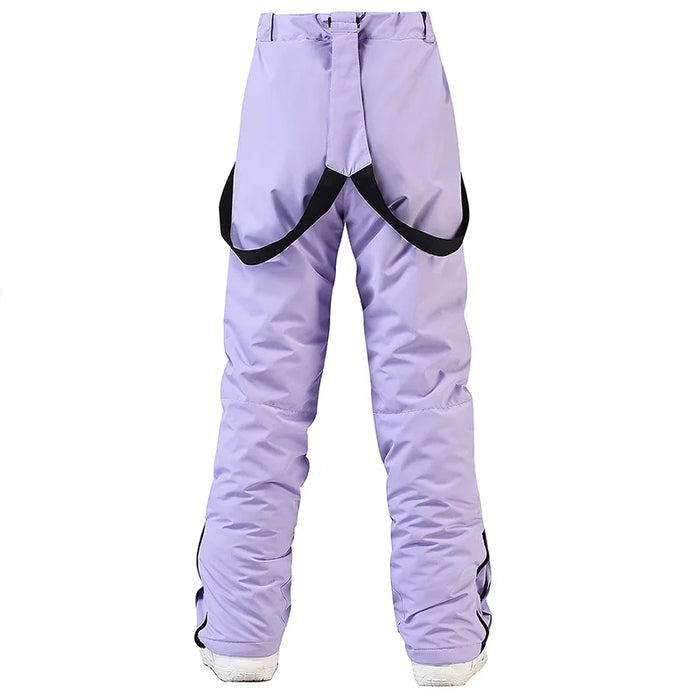 Thicken Ski Pants Women Waterproof Winter Snow Pants