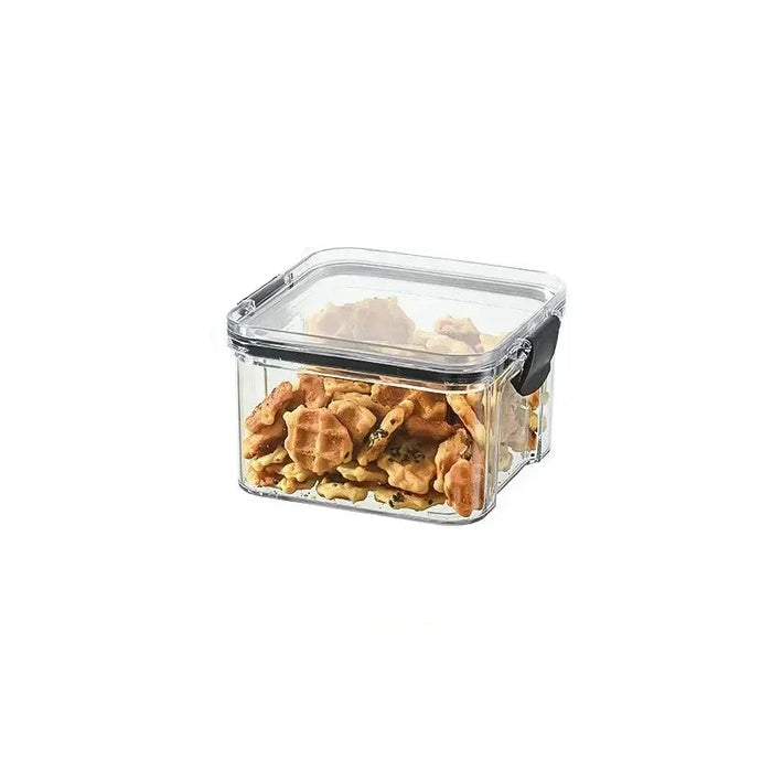 Kitchen Multigrain Snack Sealed Storage Box Dried Fruit Dried Goods Jar Drawer Storage Container Moisture Proof Box Plastic