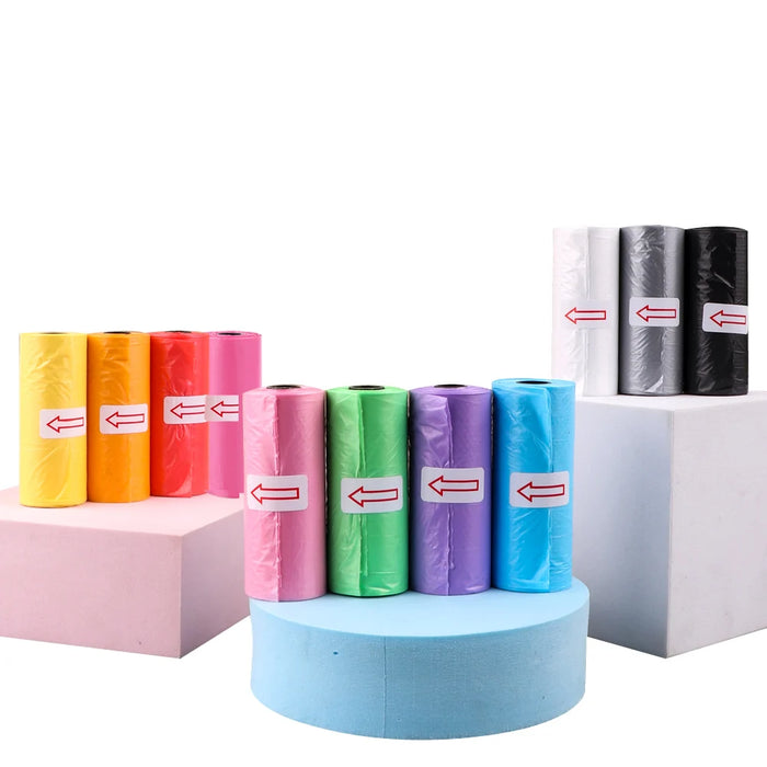 Plastic Material Dog Poop Bag Portable Pet Trash Bag Eco Friendly Plastic Pet Waste Bag