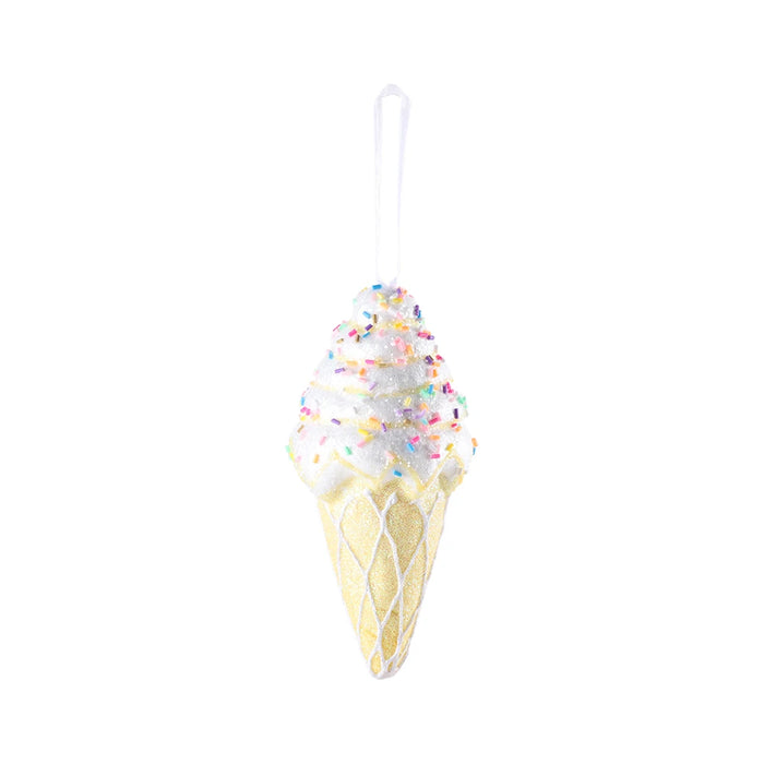 Mix Cute Candy Donuts Cupcake Ice Cream Cone Christmas Ornaments