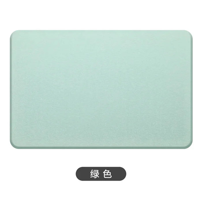 Diatomite Mat Stone Bath Mat Super Absorbent Diatomite Carpet Quick Drying Diatomaceous Earth Bath Mats Non-Slip Shower Rug