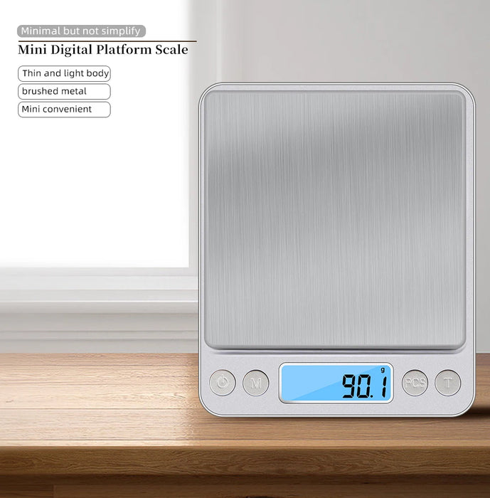 Protable Multiple specifications of digital kitchen scales precision scales food and jewelry scales postal scales