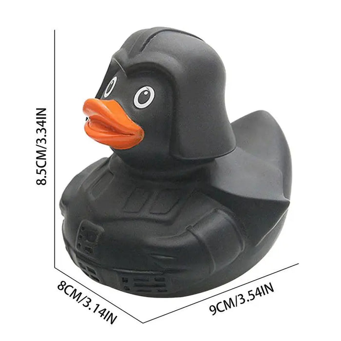 Halloween Mini Black Rubber Duck for Kids Bath Toys